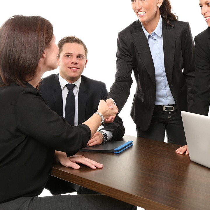 business team meeting office